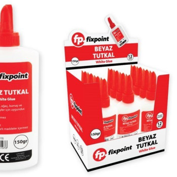 FİXPOİNT P-1978 150GR BEYAZ TUTKAL (BOX12) FİXPOİNT P-1978 150GR BEYAZ TUTKAL (BOX12)