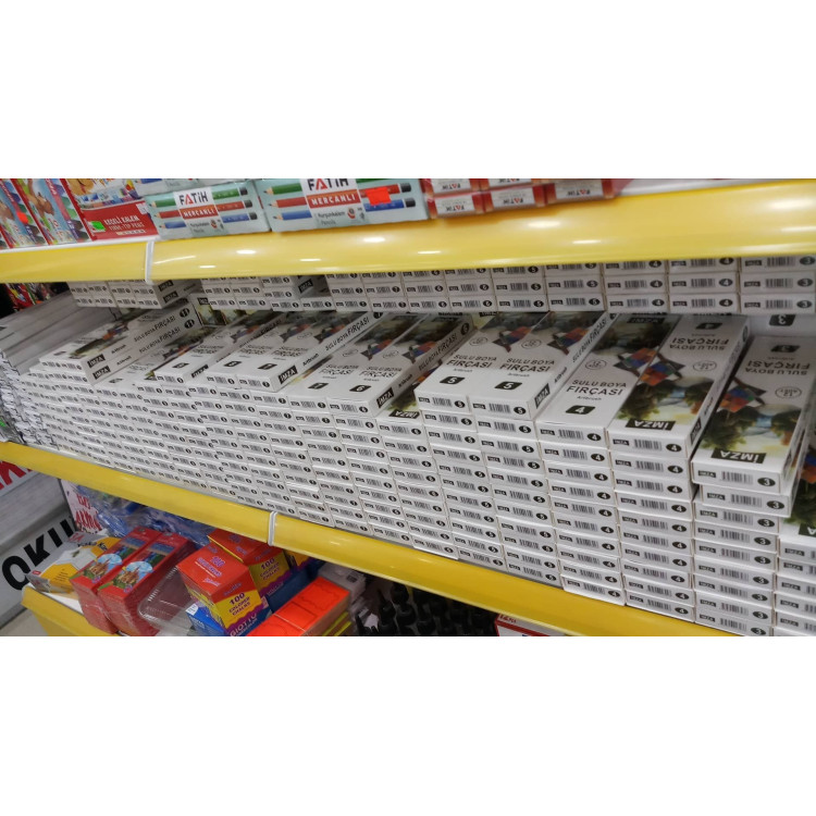 İMZA SULU BOYA FIRÇASI NO:02 12Lİ