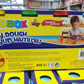 GLOBOX 6653 OYUN HAMURU 4 RENK 480GR