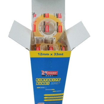 Mikro Para Bant 12x33mm 12li Mikro Para Bant 12x33mm 12li