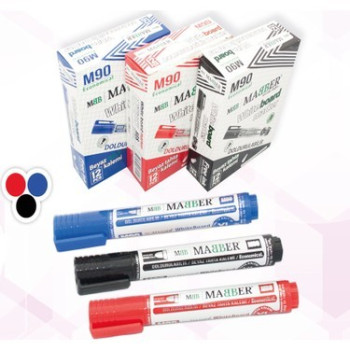 MABBER M90 DOLDURULABİLİR TAHTAKALEMİ 12Lİ (renk seçiniz) MABBER M90 DOLDURULABİLİR TAHTAKALEMİ 12Lİ (renk seçiniz)