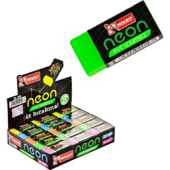MİKRO 2B-30N NEON SOFT SİLGİ (BOX30) MİKRO 2B-30N NEON SOFT SİLGİ (BOX30)