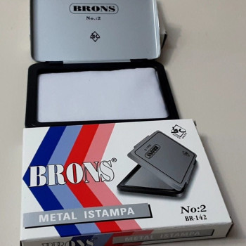 BRONS BR-142 NO:2 METAL ISTAMPA 12Lİ BRONS BR-142 NO:2 METAL ISTAMPA 12Lİ