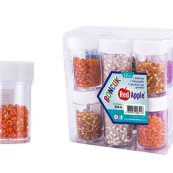 RED APPLE BD-6 BONCUK 12Lİ RED APPLE BD-6 BONCUK 12Lİ