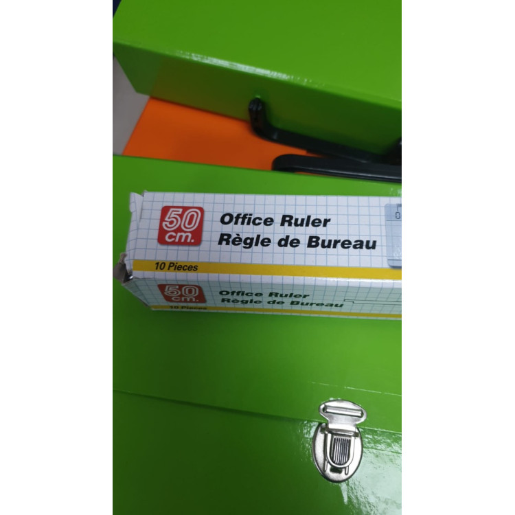 ARK 145 Plastik Cetvel 50 cm (BOX10) *K