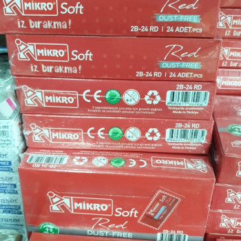 MİKRO 2B-24RD KIRMIZI SİLGİ 24LÜ MİKRO 2B-24RD KIRMIZI SİLGİ 24LÜ
