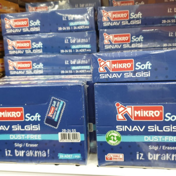 MİKRO 2B-24SS SOFT SINAV SİLGİSİ 24LÜ MİKRO 2B-24SS SOFT SINAV SİLGİSİ 24LÜ