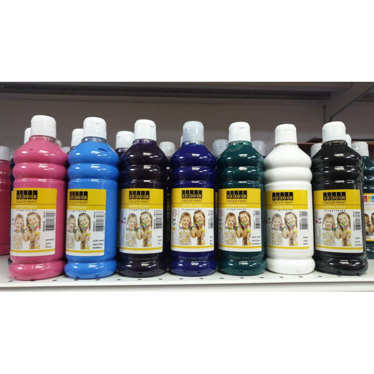 SÜDOR SD8009 PARMAK BOYASI 500ML (renk seçiniz)
