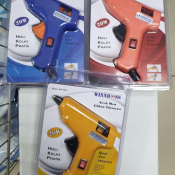 WINNBOSS WN-1022 ( 20W ) ( ANAHTARLI ) SICAK SİLİKON TABANCASI WINNBOSS WN-1022 ( 20W ) ( ANAHTARLI ) SICAK SİLİKON TABANCASI
