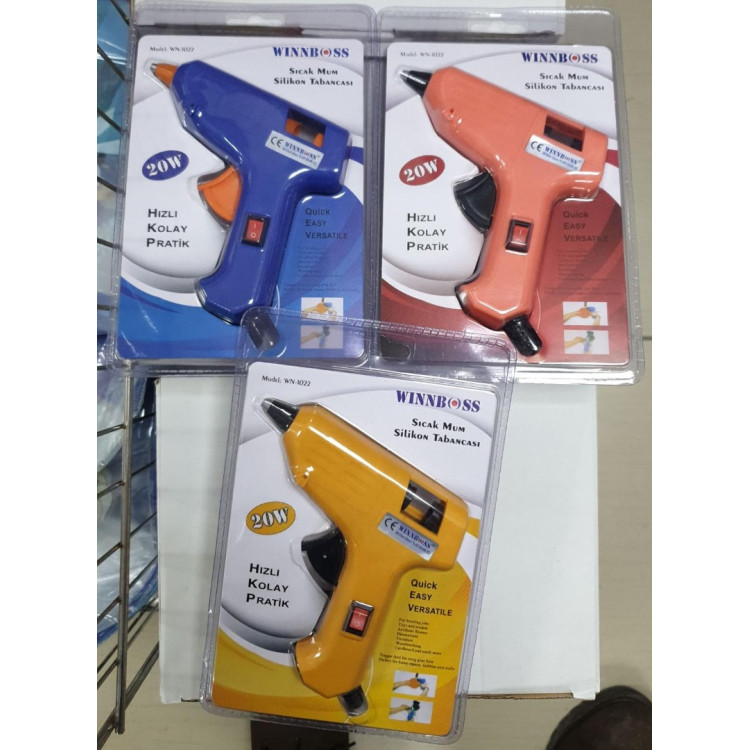 WINNBOSS WN-1022 ( 20W ) ( ANAHTARLI ) SICAK SİLİKON TABANCASI