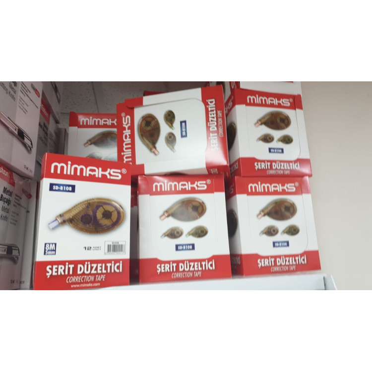 Mimaks SD-8108 Şerit Silici 5mmX8m (BOX12)