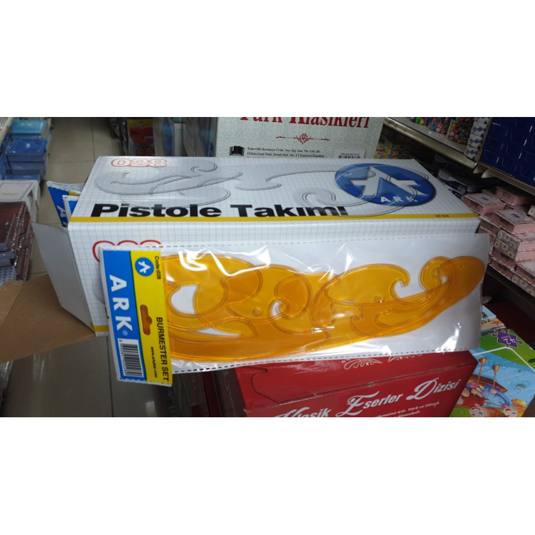 Ark 028 Üçlü Pistole Takımı Üçlü Set (BOX24) Burmester Set