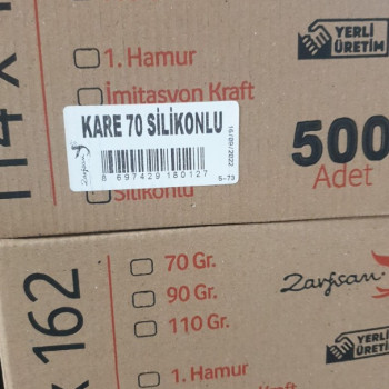 Zarfsan 114x162 Kare Beyaz Mektup Zarfı 70gr. Silikonlu 500'lü #2