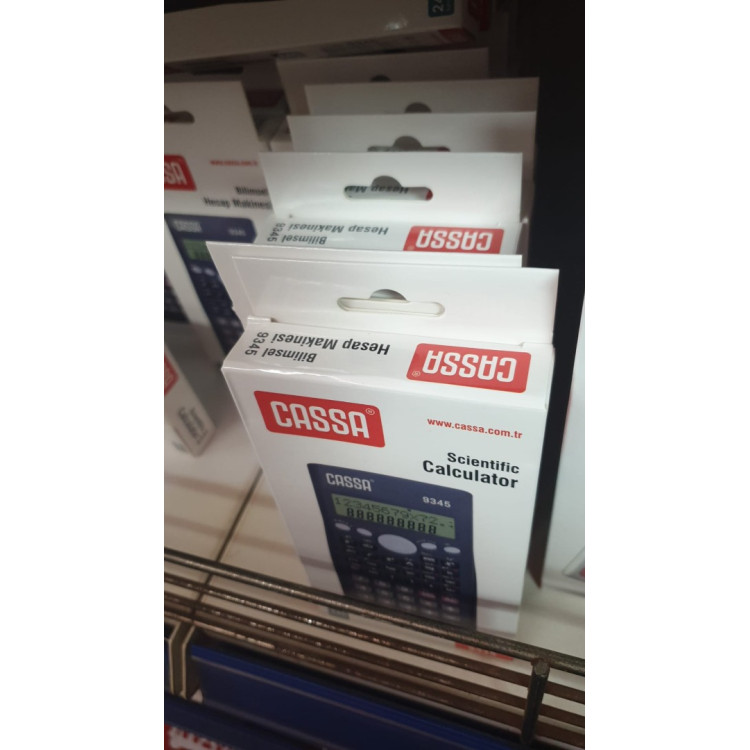 CASSA 9345 HESAP MAKİNASI BİLİMSEL FONKSİYONLU