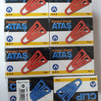 ARK 1885 STANDART PLASTİK ATAŞ 8GR 24LÜ ARK 1885 STANDART PLASTİK ATAŞ 8GR 24LÜ