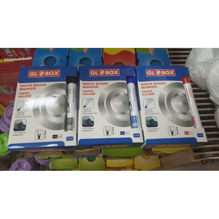 GLOBOX 6777 TAHTAKALEMİ (BOX12) KIRMIZI