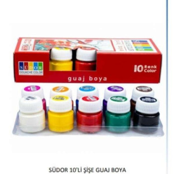 Südor SD-522 Guaj Boya Set 10x20 ml Südor SD-522 Guaj Boya Set 10x20 ml