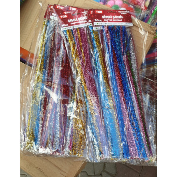 TGB ŞÖNİL SİMLİ 30cm 20Lİ (BOX12)