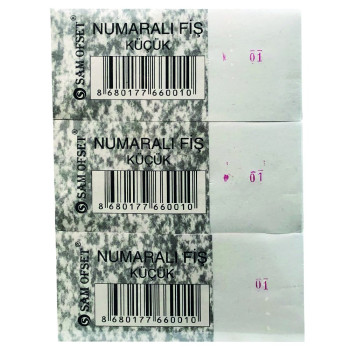 PASTEL NUMARALI FİŞ KÜÇÜK 36'LI #2 PASTEL NUMARALI FİŞ KÜÇÜK 36'LI #2