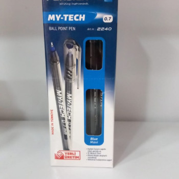 PENSAN 2240 MY-TECH TÜKENMEZ KALEM 0.7MM MAVİ (BOX25) PENSAN 2240 MY-TECH TÜKENMEZ KALEM 0.7MM MAVİ (BOX25)