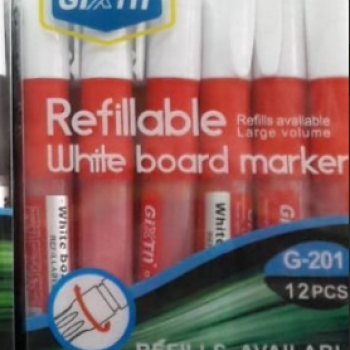 GİXİN G201K TAHTAKALEMİ KARTUŞLU KIRMIZI (BOX12) GİXİN G201K TAHTAKALEMİ KARTUŞLU KIRMIZI (BOX12)