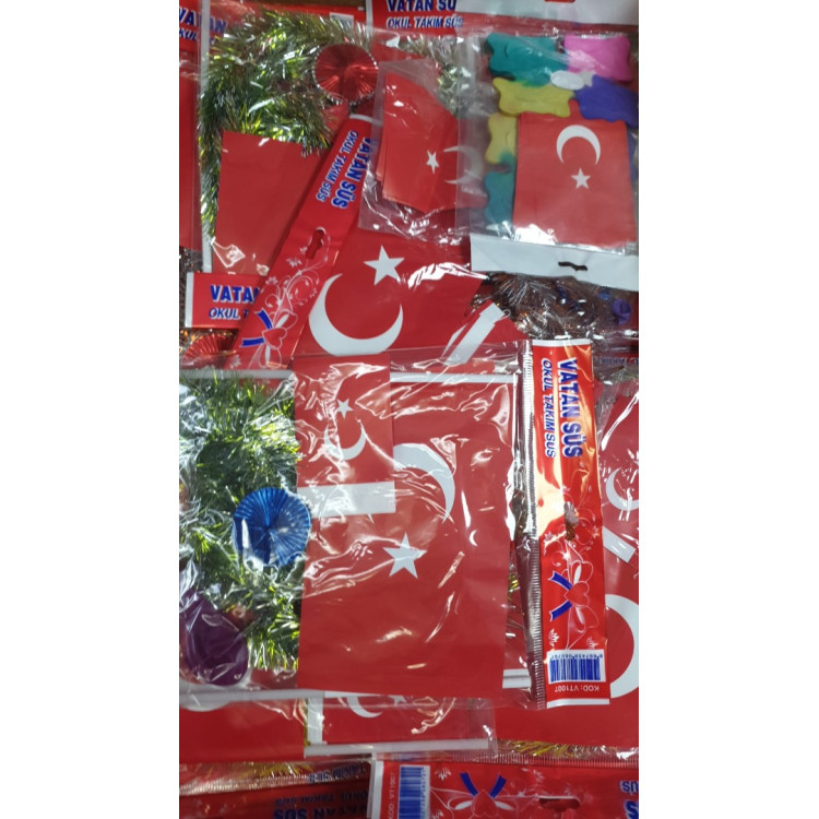 OKUL SETİ SÜS VT-1007 23nisan 29 ekim *K