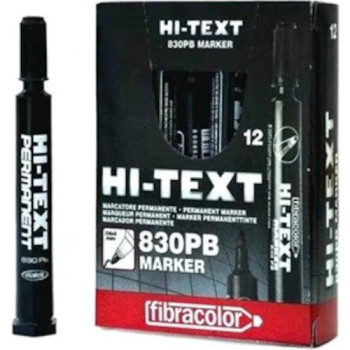 Hİ-TEXT 830PB KOLİ KALEMİ YUVARLAK UÇ 12Lİ SİYAH Hİ-TEXT 830PB KOLİ KALEMİ YUVARLAK UÇ 12Lİ SİYAH