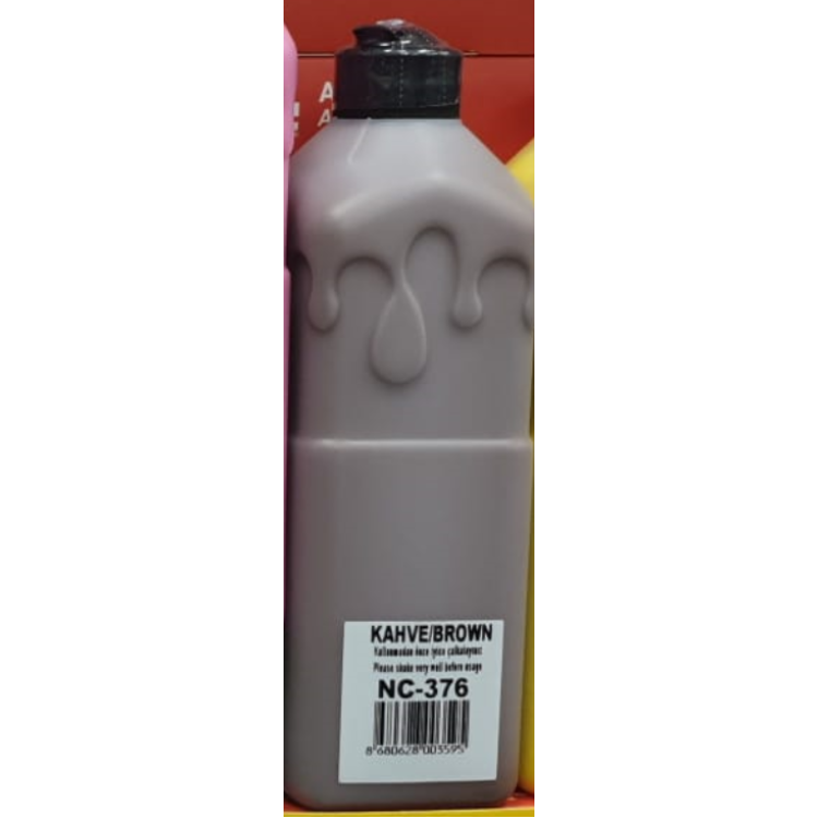 NOVACOLOR NC-376 500GR PARMAK BOYASI KAHVERENGİ