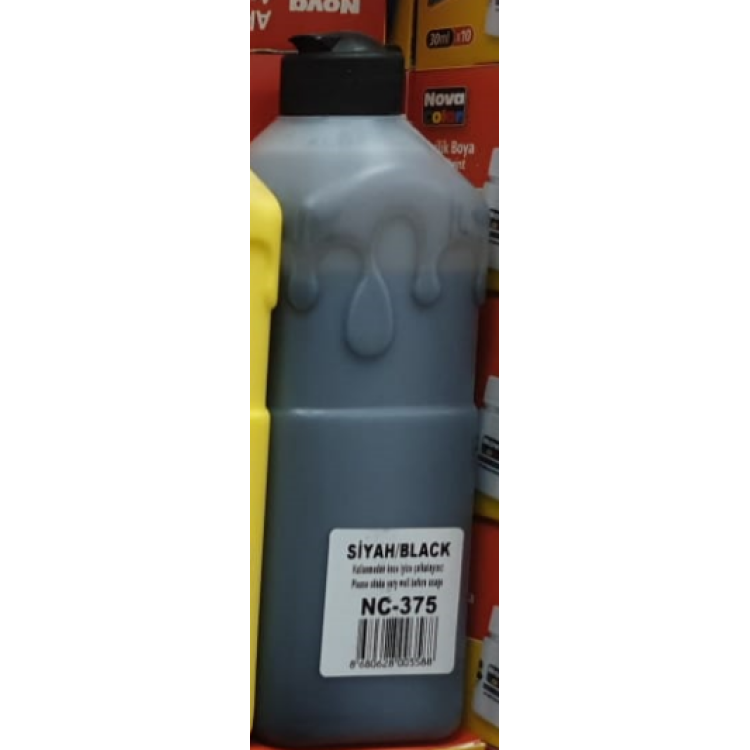 NOVACOLOR NC-375 500GR PARMAK BOYASI SİYAH *k