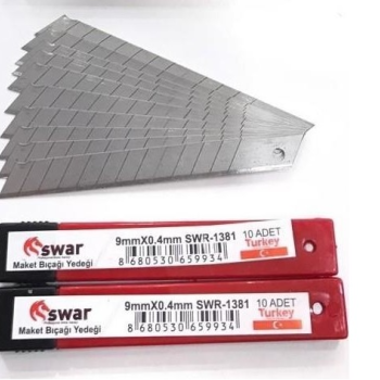 SWAR MAKET BIÇAĞI YEDEĞİ BÜYÜK BOY 100LÜ SWAR MAKET BIÇAĞI YEDEĞİ BÜYÜK BOY 100LÜ