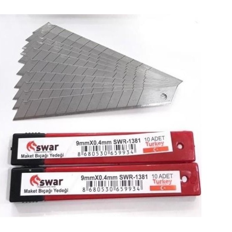 SWAR MAKET BIÇAĞI YEDEĞİ BÜYÜK BOY 100LÜ