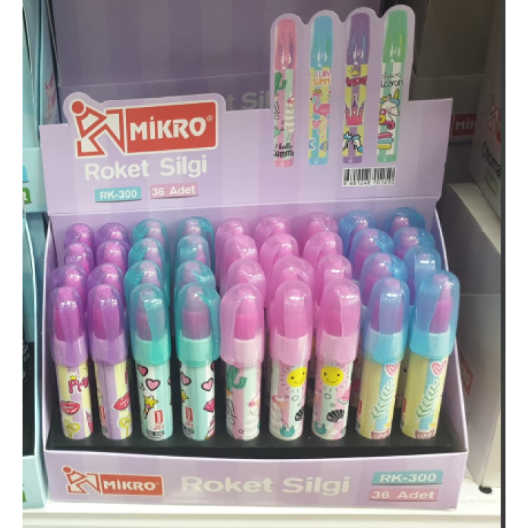 MİKRO RK-300 ROKET SİLGİ 36LI
