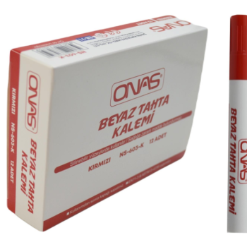 ONAS NS-603M TAHTAKALEMİ KIRMIZI 12Lİ ONAS NS-603M TAHTAKALEMİ KIRMIZI 12Lİ