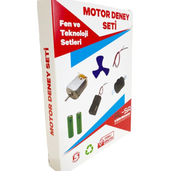 ALSA MOTOR DENEY SETİ KUTULU ALSA MOTOR DENEY SETİ KUTULU