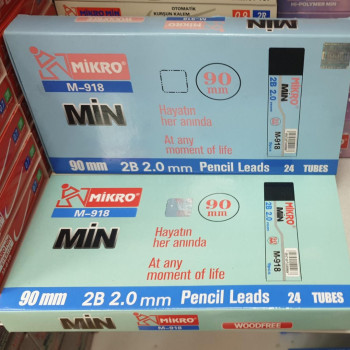 MİKRO M-918 2B 2.0MM MİN VERSATİL UÇ 90MM (12TÜP) MİKRO M-918 2B 2.0MM MİN VERSATİL UÇ 90MM (12TÜP)