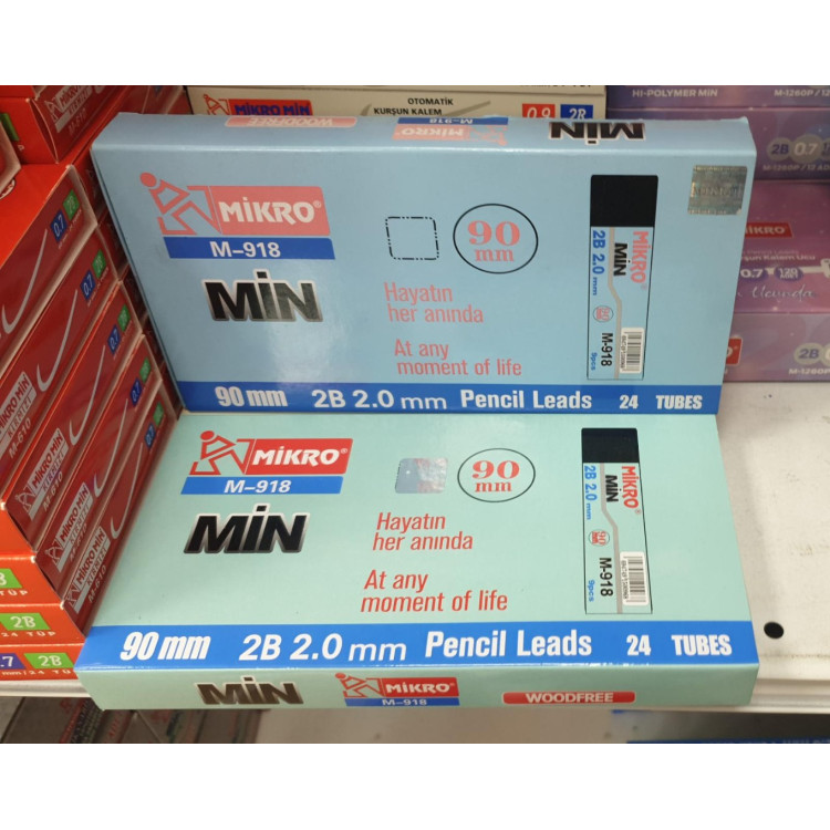 MİKRO M-918 2B 2.0MM MİN VERSATİL UÇ 90MM (12TÜP)
