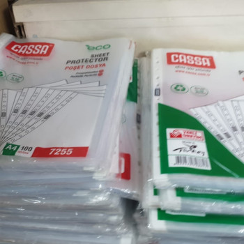 CASSA 7255 ECO POŞET DOSYA 35MİC 100LÜ FÖY ŞEFFAF CASSA 7255 ECO POŞET DOSYA 35MİC 100LÜ FÖY ŞEFFAF