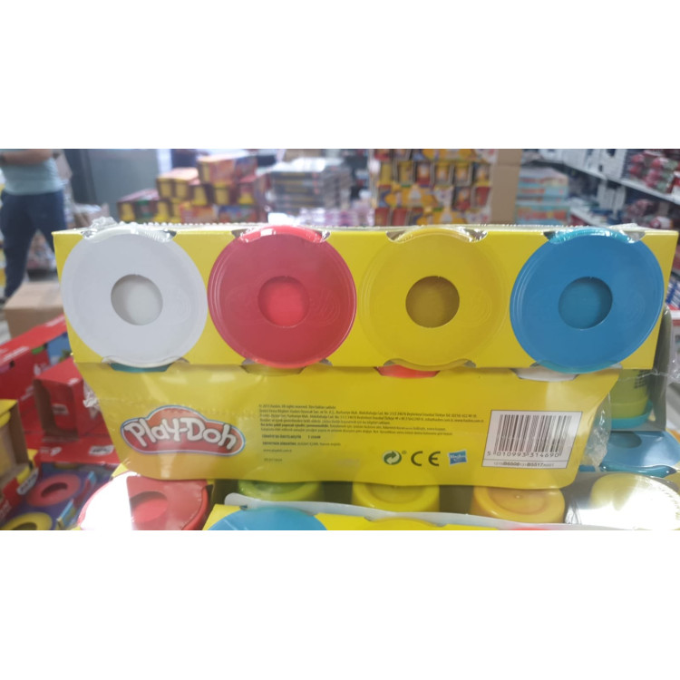HASBRO PLAY-DOH b-5860 448GR 4LÜ OYUN HAMURU (koli alımda) *K