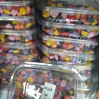 ALSA RENKLİ ÇAKIL TAŞI KUTU #2