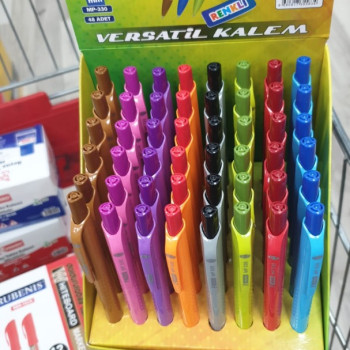 MİKRO MP-330 RENKLİ VERSATİL KALEM 0.9 (BOX48) MİKRO MP-330 RENKLİ VERSATİL KALEM 0.9 (BOX48)