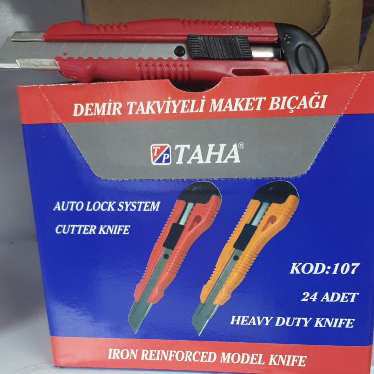 TAHA 107 BÜYÜK MAKET BIÇAĞI DEMİRLİ 24LÜ