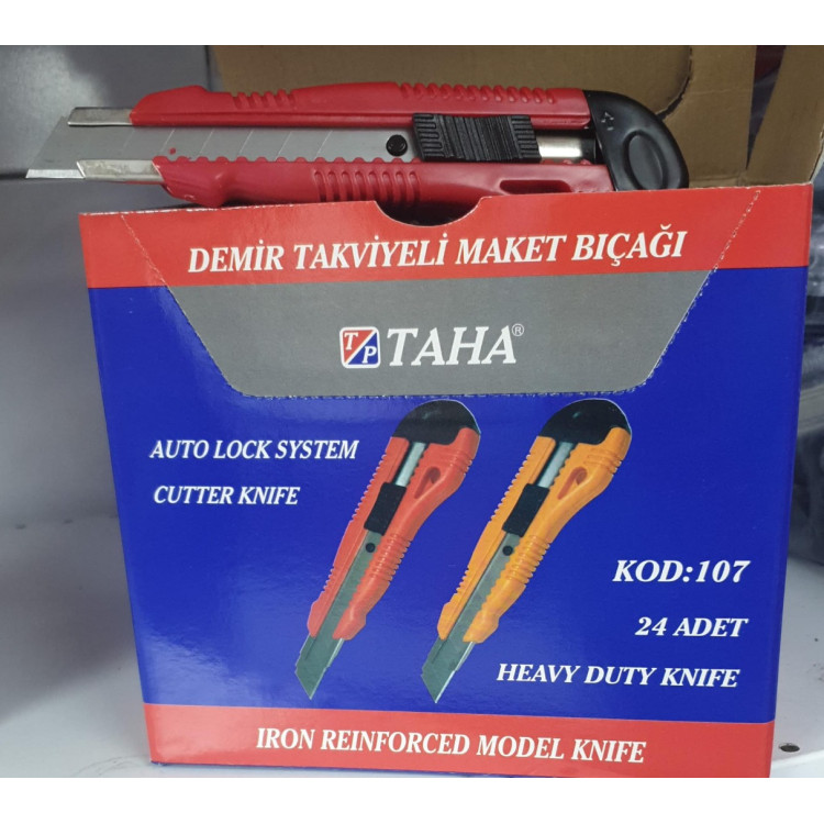 TAHA 107 BÜYÜK MAKET BIÇAĞI DEMİRLİ 24LÜ TAHA 107 BÜYÜK MAKET BIÇAĞI DEMİRLİ 24LÜ