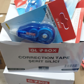 GLOBOX 6933 ŞERİT SİLİCİ 5MM*8M 24LÜ GLOBOX 6933 ŞERİT SİLİCİ 5MM*8M 24LÜ