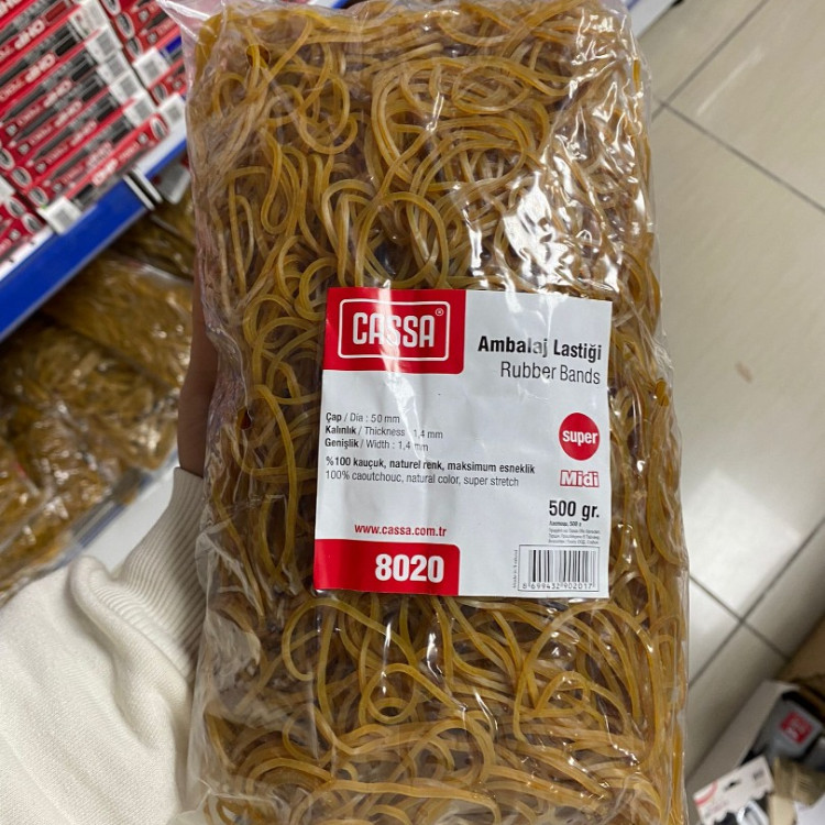 CASSA 8020 500GR AMBALAJ PARA LASTİK