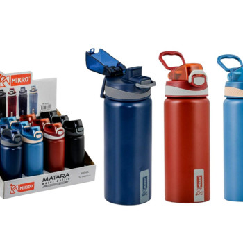 MİKRO MT-2520 MATARA SULUK 600ML (BOX12) MİKRO MT-2520 MATARA SULUK 600ML (BOX12)
