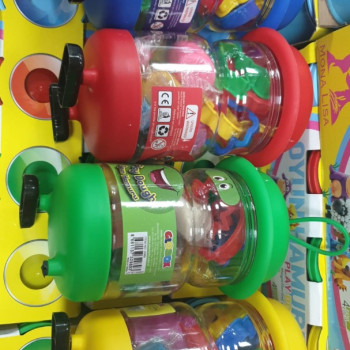 GLOBOX 2989 FİGÜRLÜ KUTU OYUN HAMURU SETİ 6LI