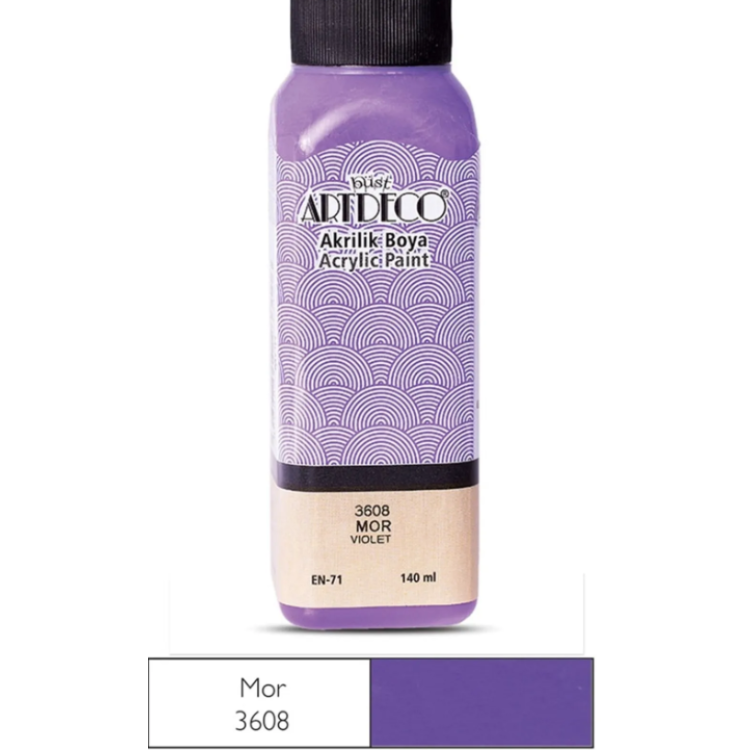 ARTDECO AKRİLİK BOYA 140ML MOR