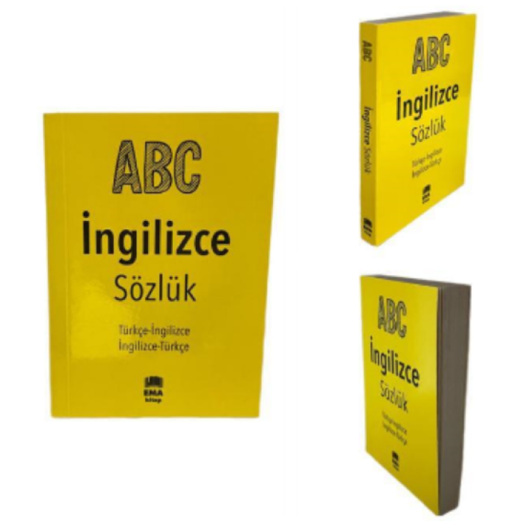 ABC İNGİLİZCE SÖZLÜK KARTON KAPAK EMA 2.hamur 320SY ABC İNGİLİZCE SÖZLÜK KARTON KAPAK EMA 2.hamur 320SY