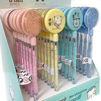 LT-13022 LABİRENT YUMURTLAYAN KALEM PASTEL (BOX32) LT-13022 LABİRENT YUMURTLAYAN KALEM PASTEL (BOX32)
