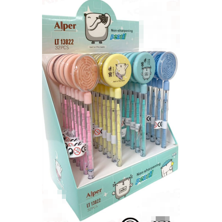 LT-13022 LABİRENT YUMURTLAYAN KALEM PASTEL (BOX32)